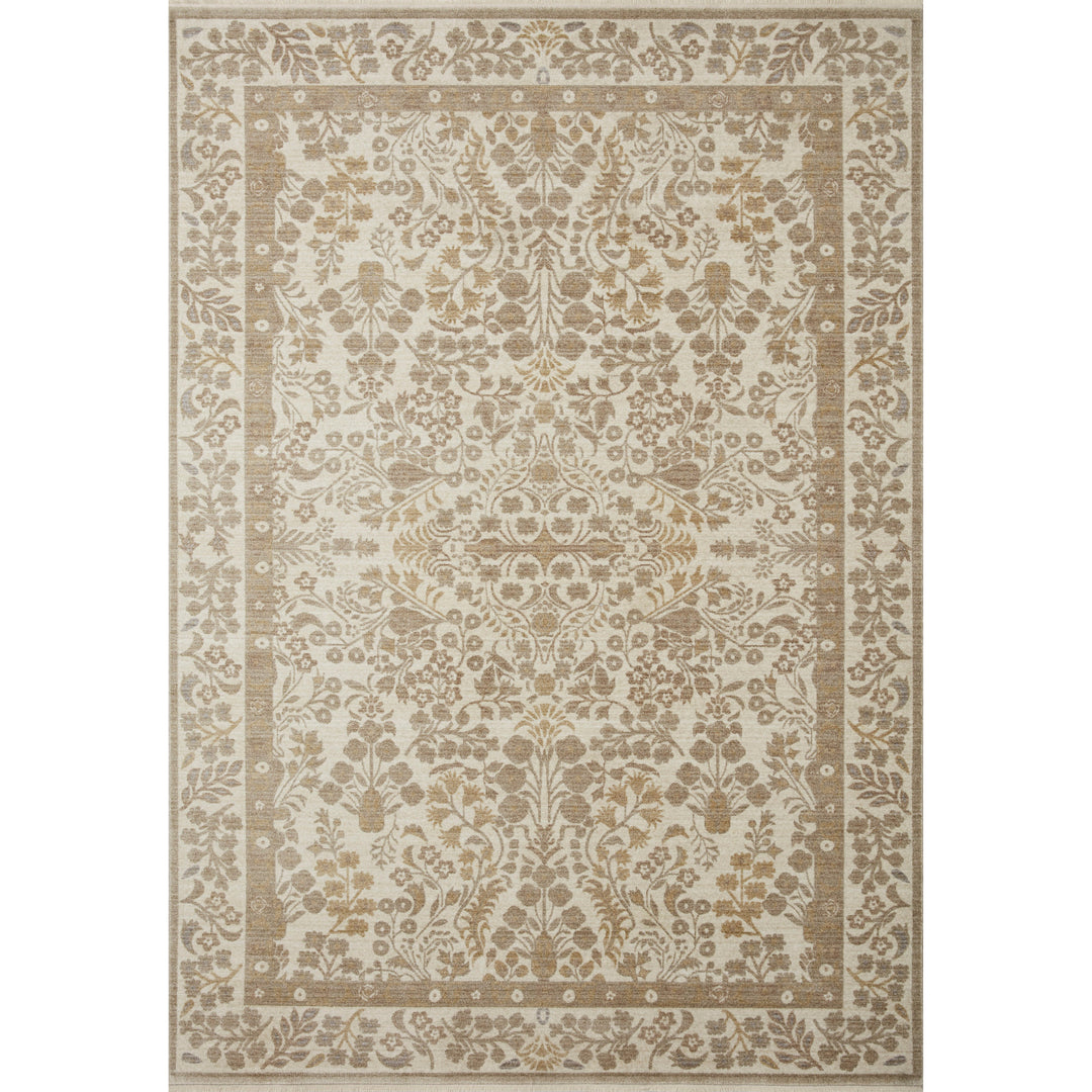 Rifle Paper Co. x Loloi Holland Khaki 2'-3" x 3'-9" Accent Rug