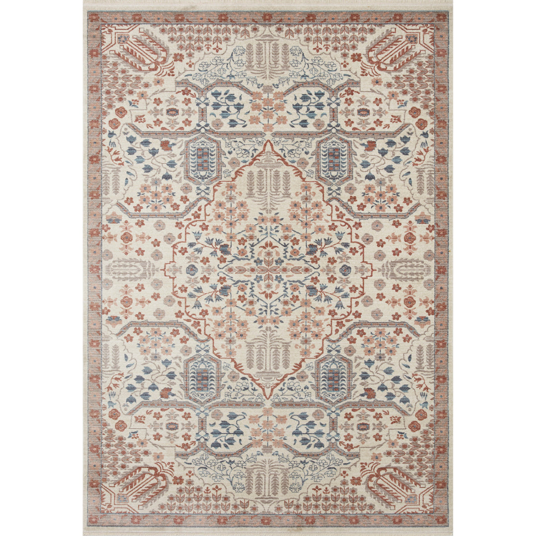 Rifle Paper Co. x Loloi Holland Rust 9'-6" x 13' Area Rug