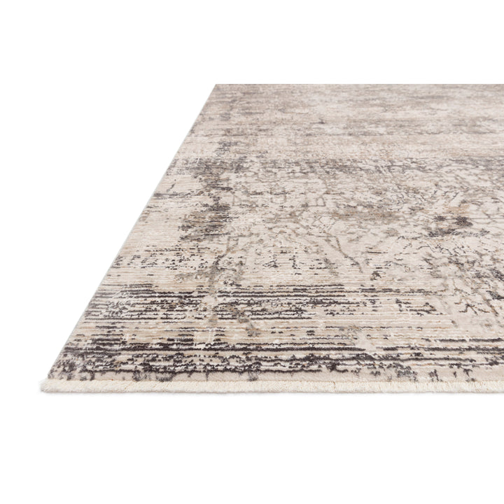 Loloi Homage Graphite / Beige 18" x 18" Sample Rug