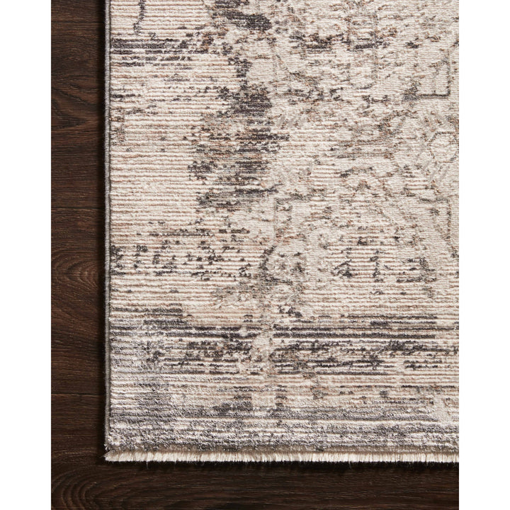 Loloi Homage Graphite / Beige 18" x 18" Sample Rug