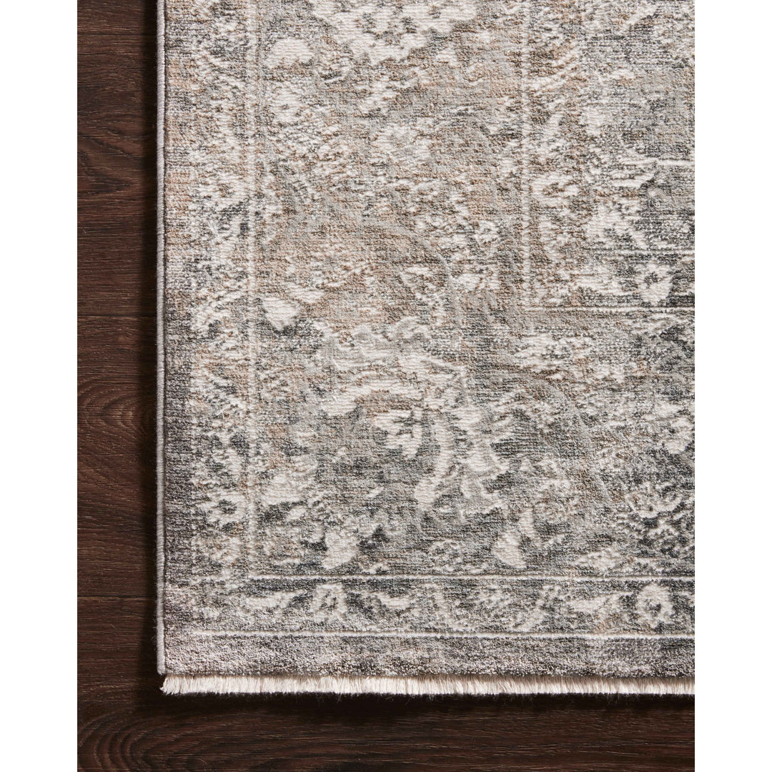 Loloi Homage Stone / Ivory 2'-6" x 12'-0" Runner Rug