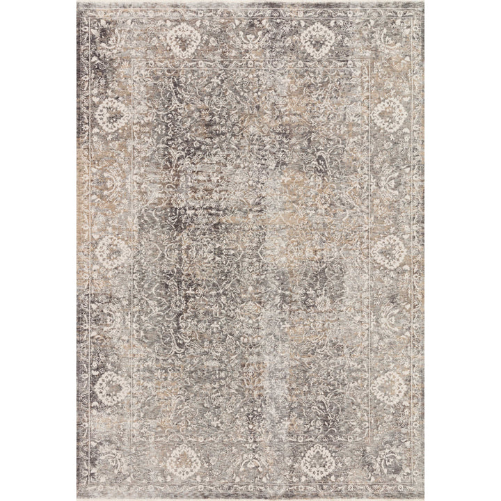 Loloi Homage Stone / Ivory 2'-6" x 12'-0" Runner Rug