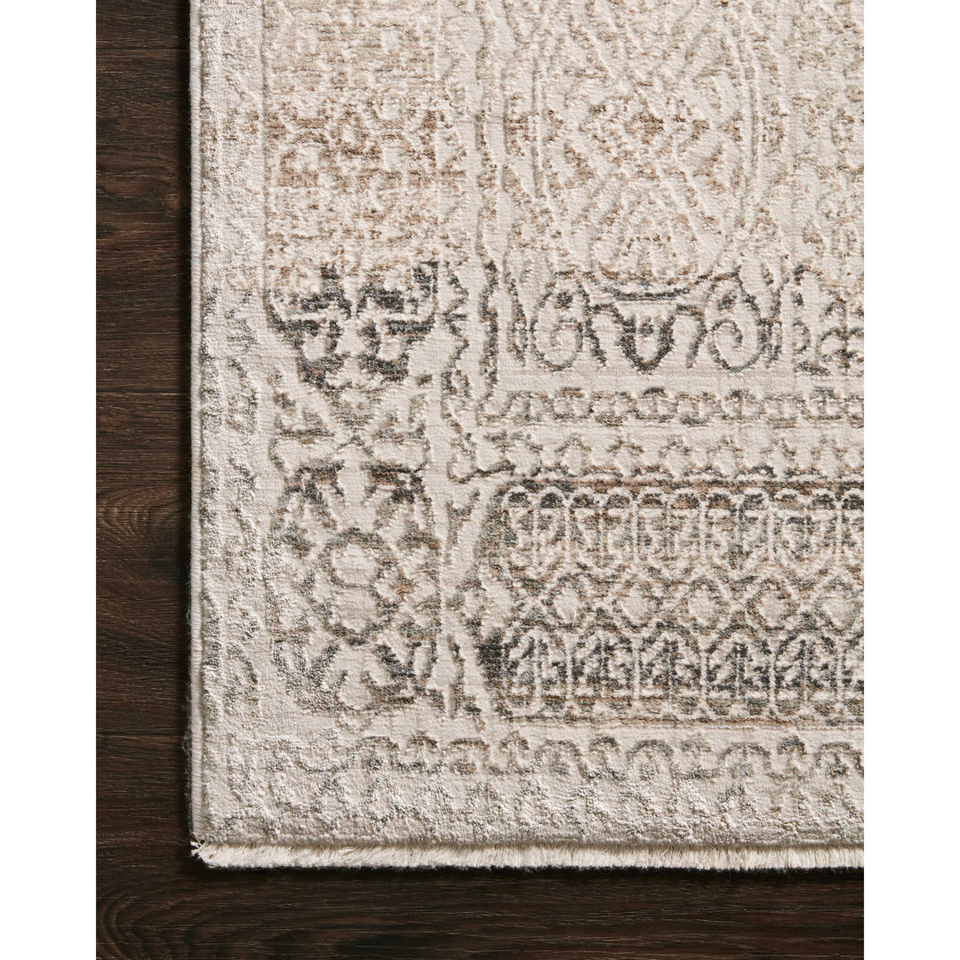 Loloi Homage Ivory / Silver 18" x 18" Sample Rug