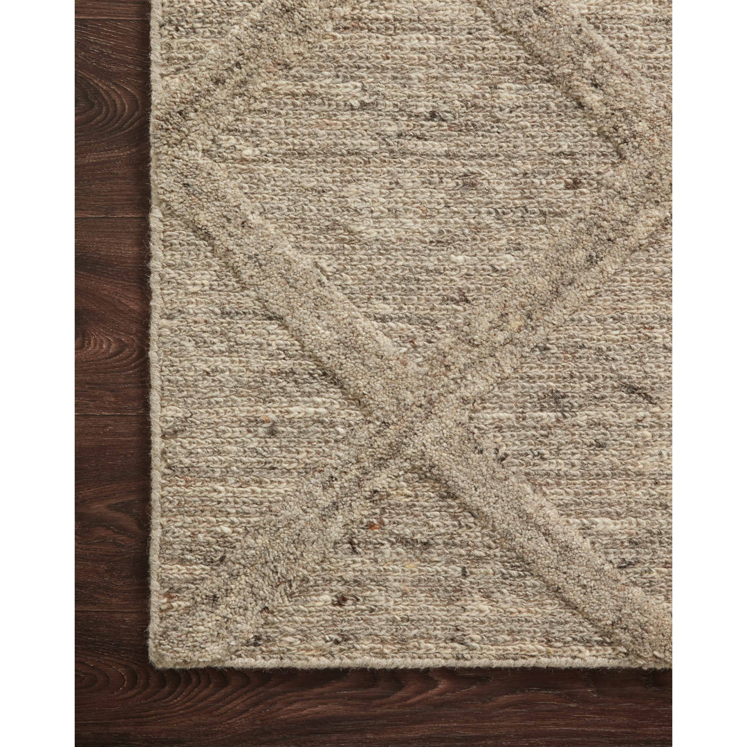 Magnolia Home By Joanna Gaines x Loloi Hunter Dove 3'-6" x 5'-6" Accent Rug