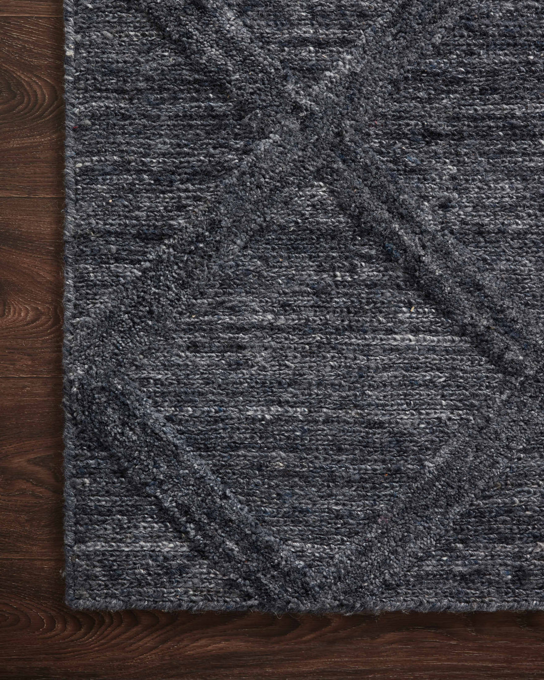 Magnolia Home By Joanna Gaines x Loloi Hunter Indigo 5'-0" x 7'-6" Area Rug