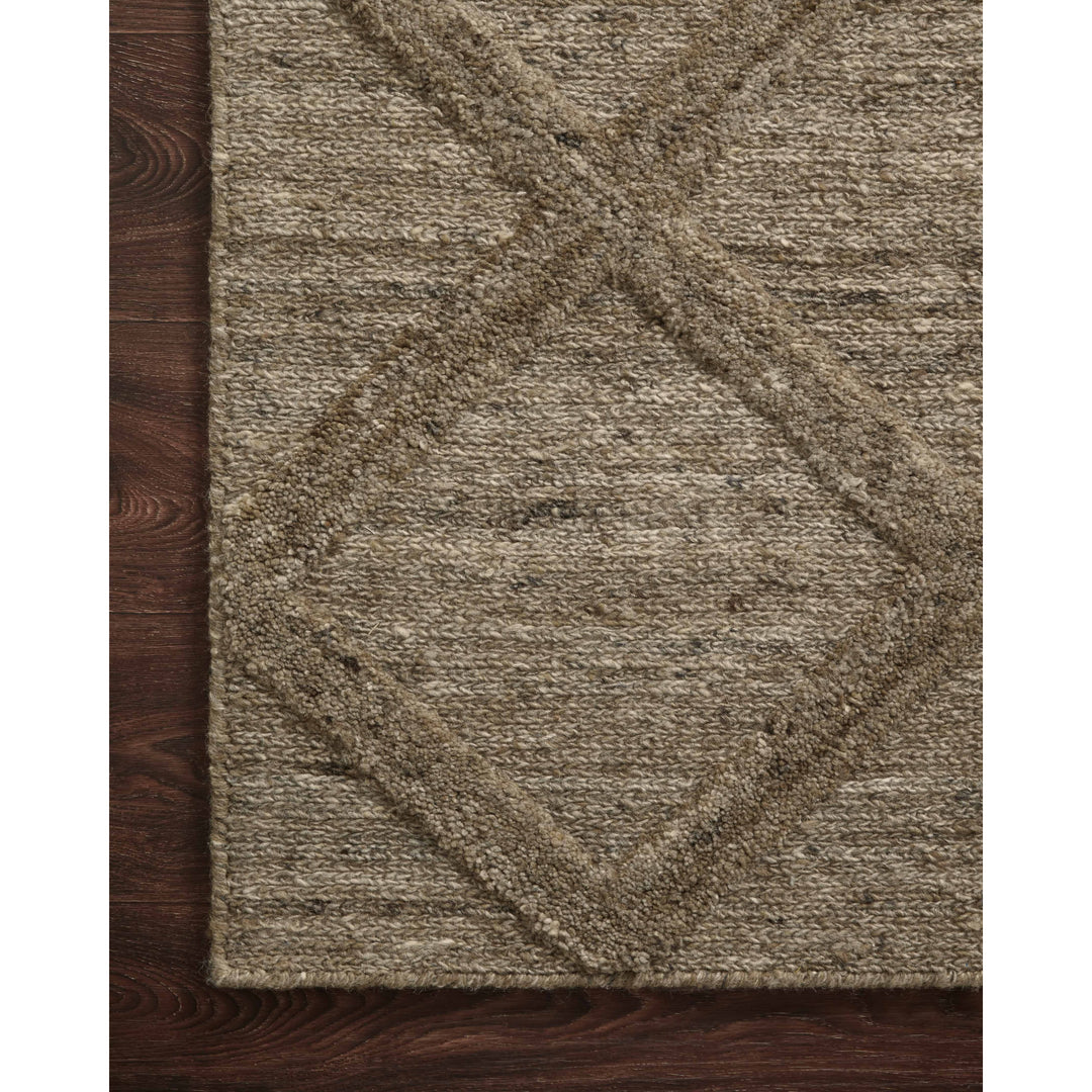 Magnolia Home By Joanna Gaines x Loloi Hunter Khaki 5'-0" x 7'-6" Area Rug