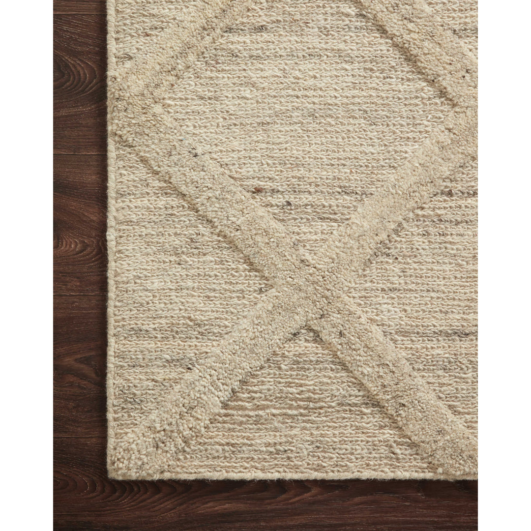 Magnolia Home By Joanna Gaines x Loloi Hunter Oatmeal 7'-9" x 9'-9" Area Rug