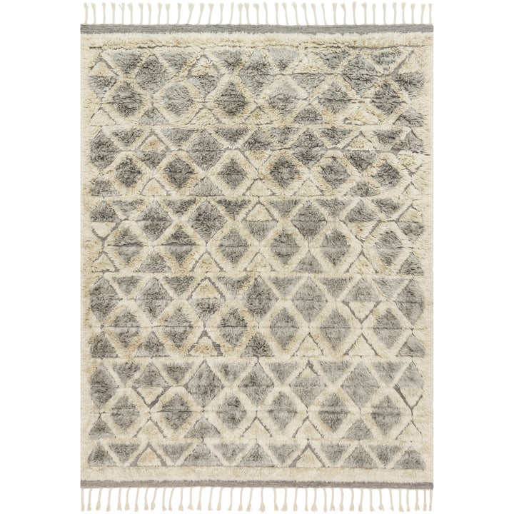 Loloi Hygge Smoke / Taupe 8'-6" x 11'-6" Area Rug