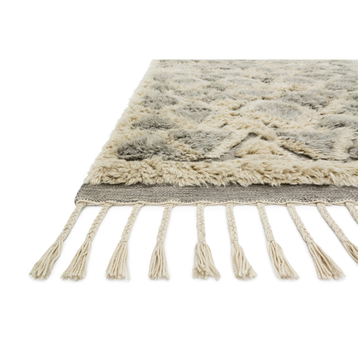 Loloi Hygge Smoke / Taupe 18" x 18" Sample Rug