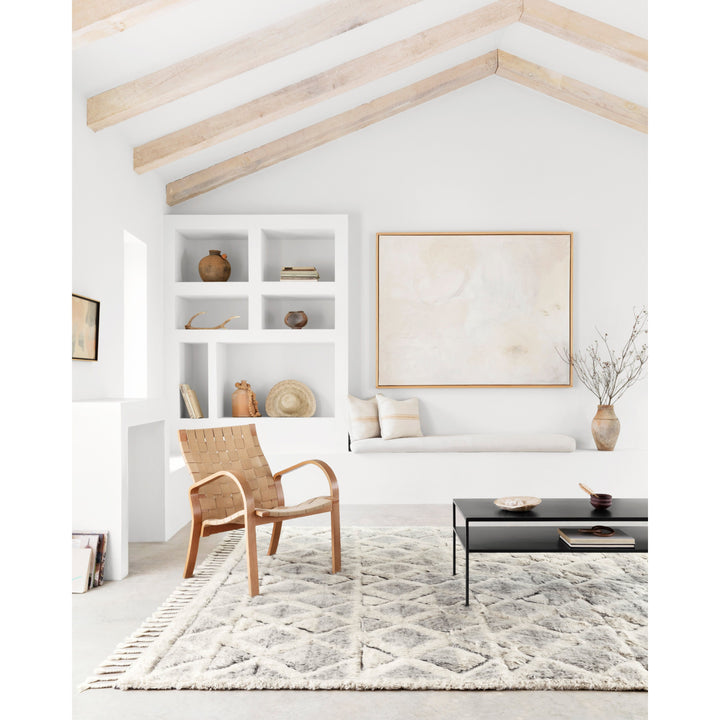 Loloi Hygge Smoke / Taupe 18" x 18" Sample Rug