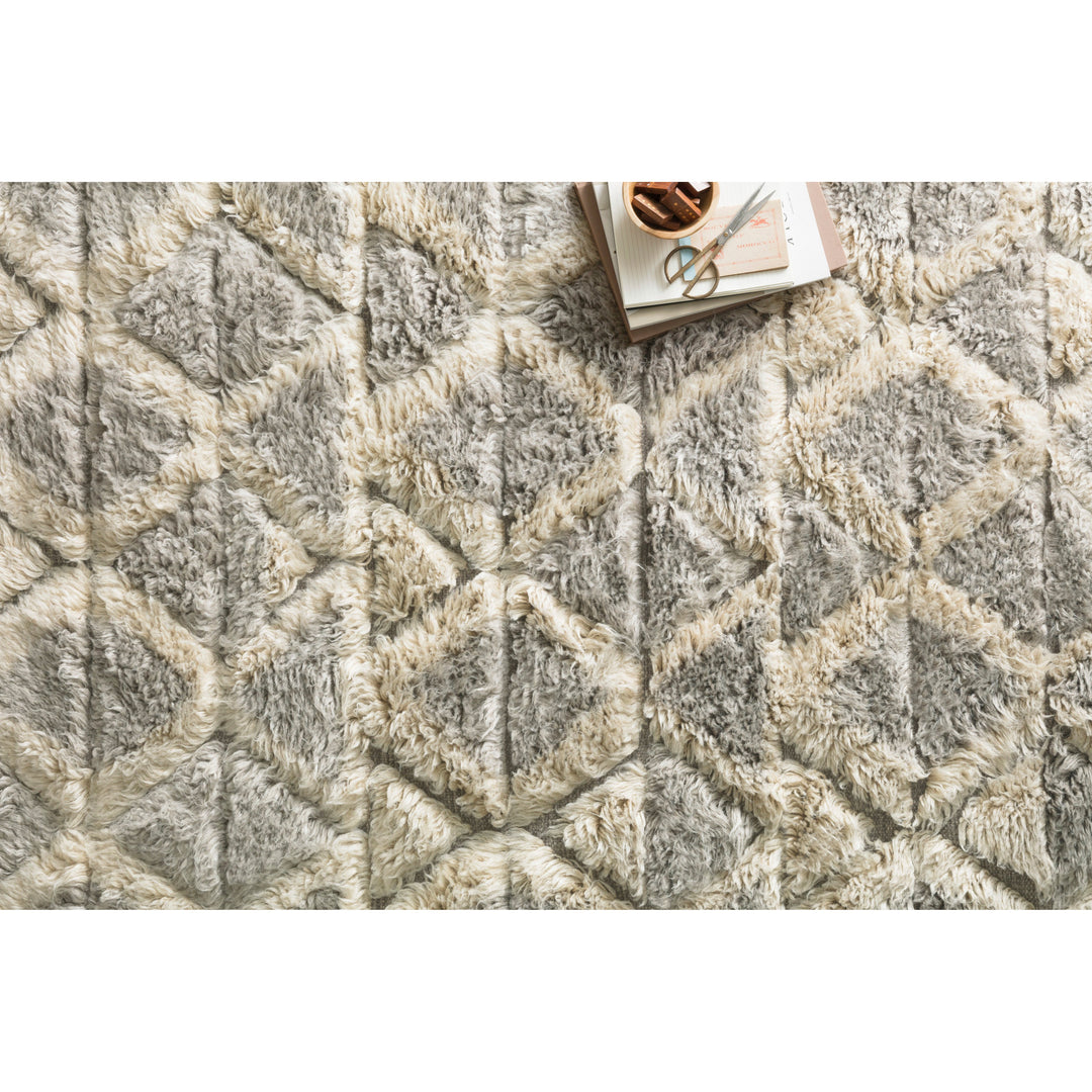 Loloi Hygge Smoke / Taupe 9'-6" x 13'-6" Area Rug