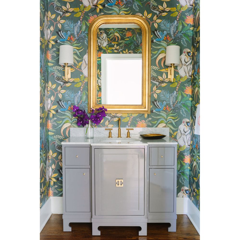 Waverly - Gold Leaf Wood Mirror