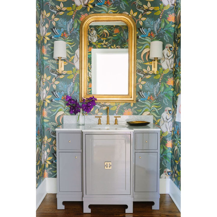 Waverly - Gold Leaf Wood Mirror