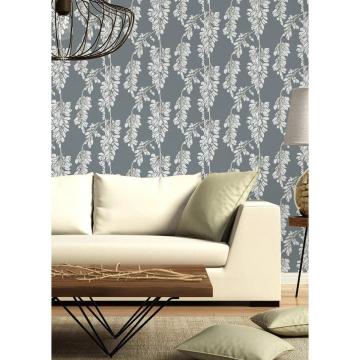 Heart Breaker Wallpaper-Mitchell Black-MITCHB-WC379-4-PM-10-Wall DecorPatterns Dusty Yellow-Premium Matte Paper-18-France and Son