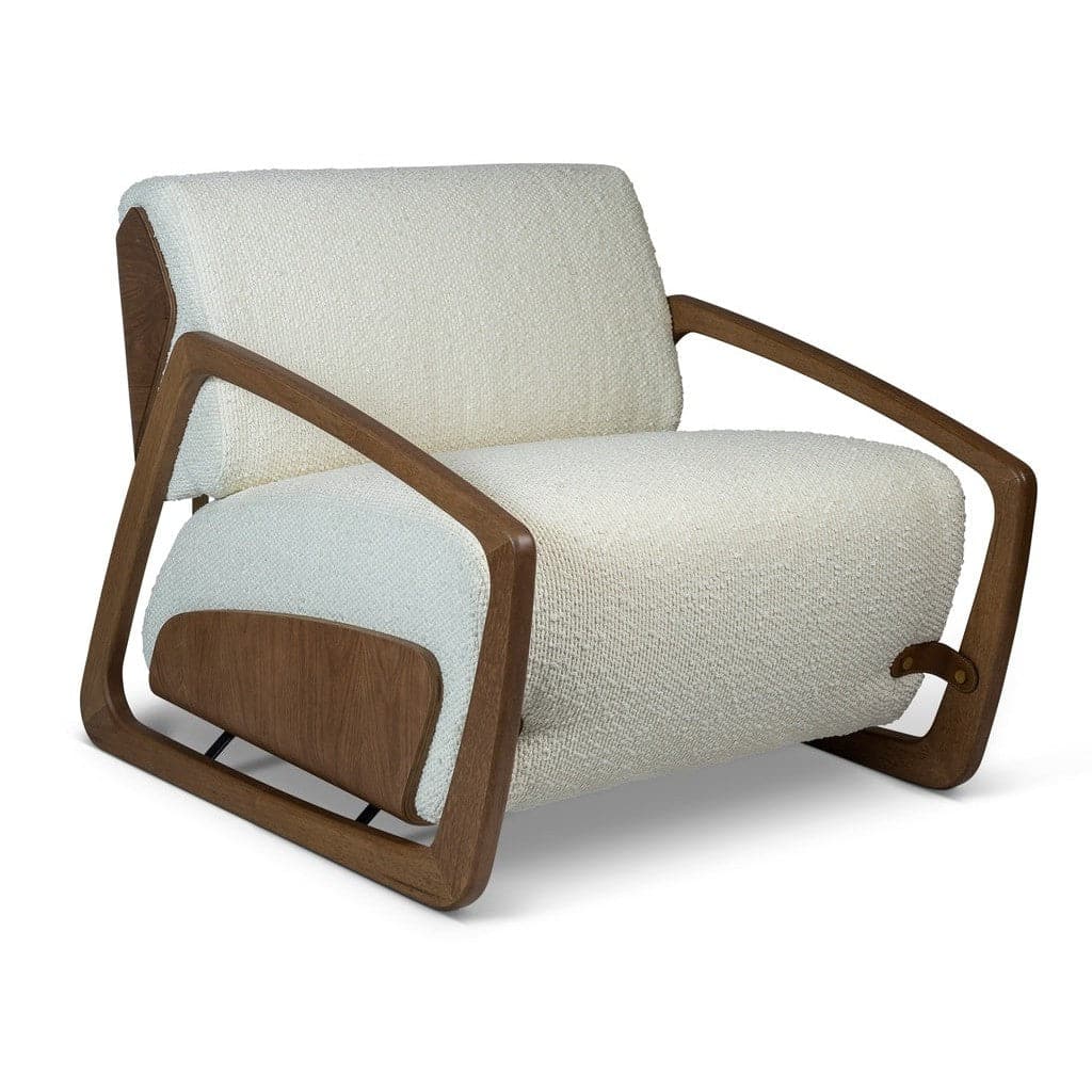 Hector Accent Chair-Urbia-URBIA-BMJ-70258-02-Lounge ChairsIvory & Pecan-1-France and Son