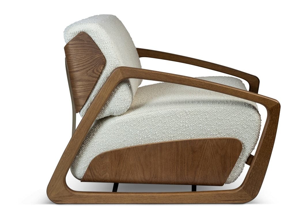 Hector Accent Chair-Urbia-URBIA-BMJ-70258-02-Lounge ChairsIvory & Pecan-3-France and Son