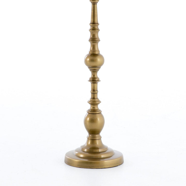 Ramsay End Table - Antique Brass Aluminum