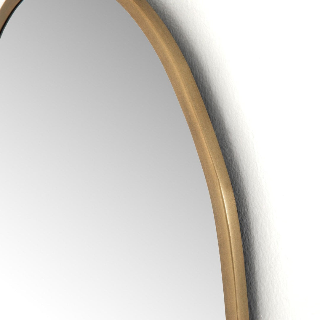 Bradley Mirror - Antique Brass Iron