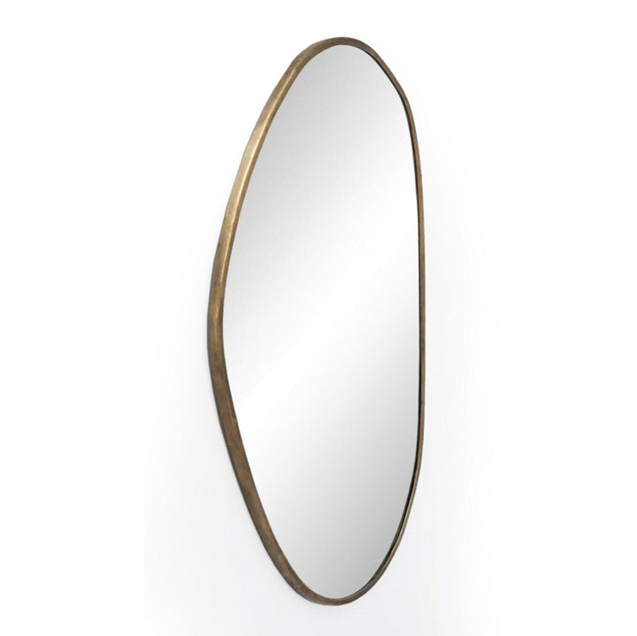 Bradley Mirror - Antique Brass Iron