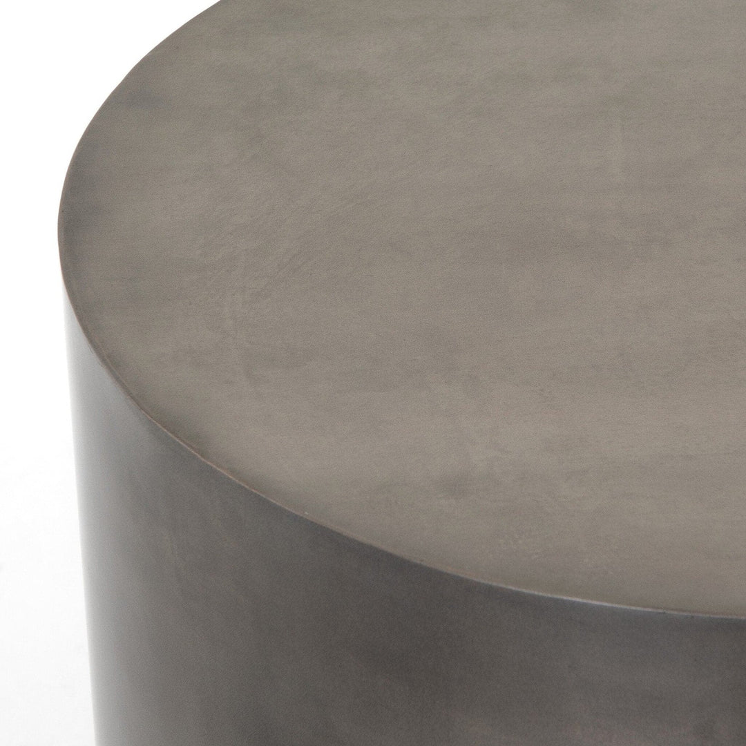 Fairbanks End Table - Ombre Antique Pewter