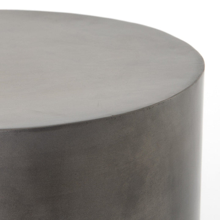 Fairbanks End Table - Ombre Antique Pewter