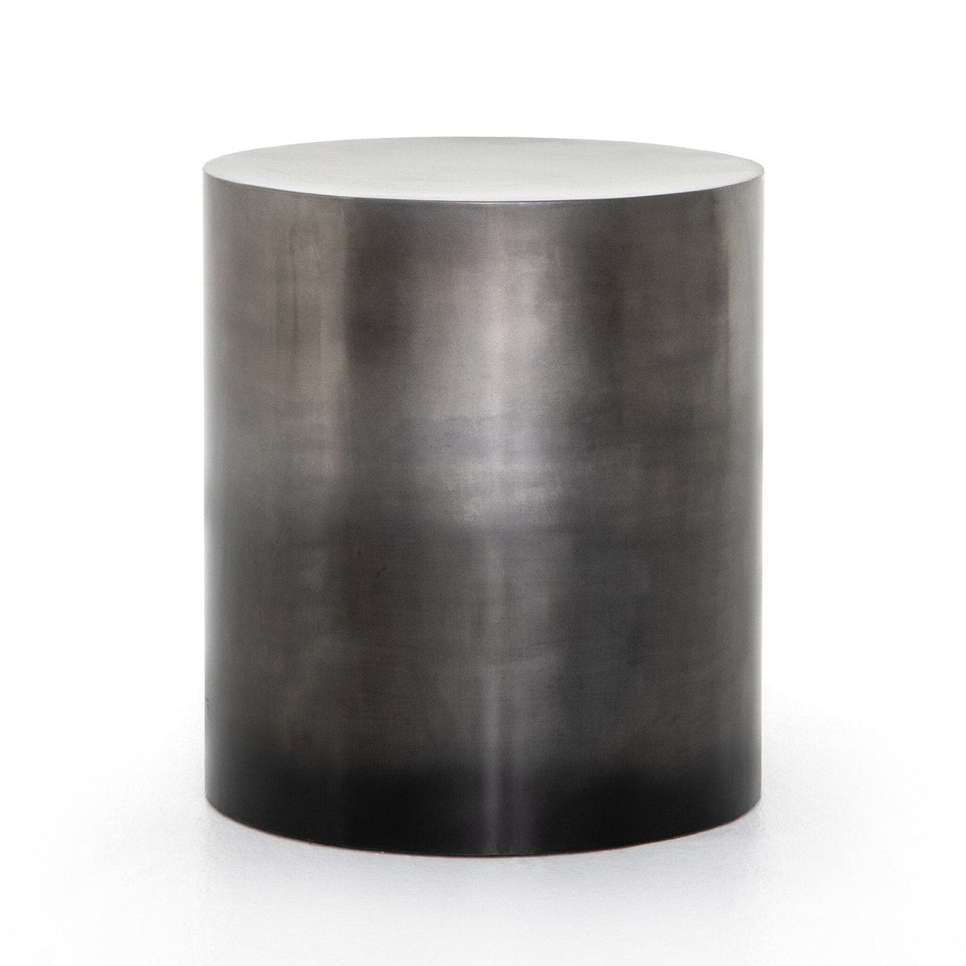 Fairbanks End Table - Ombre Antique Pewter