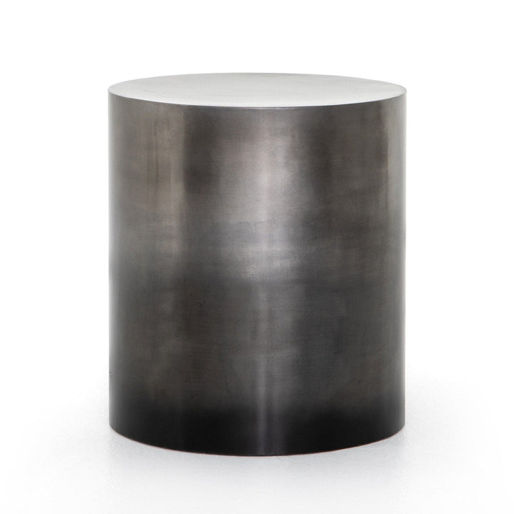 Fairbanks End Table - Ombre Antique Pewter