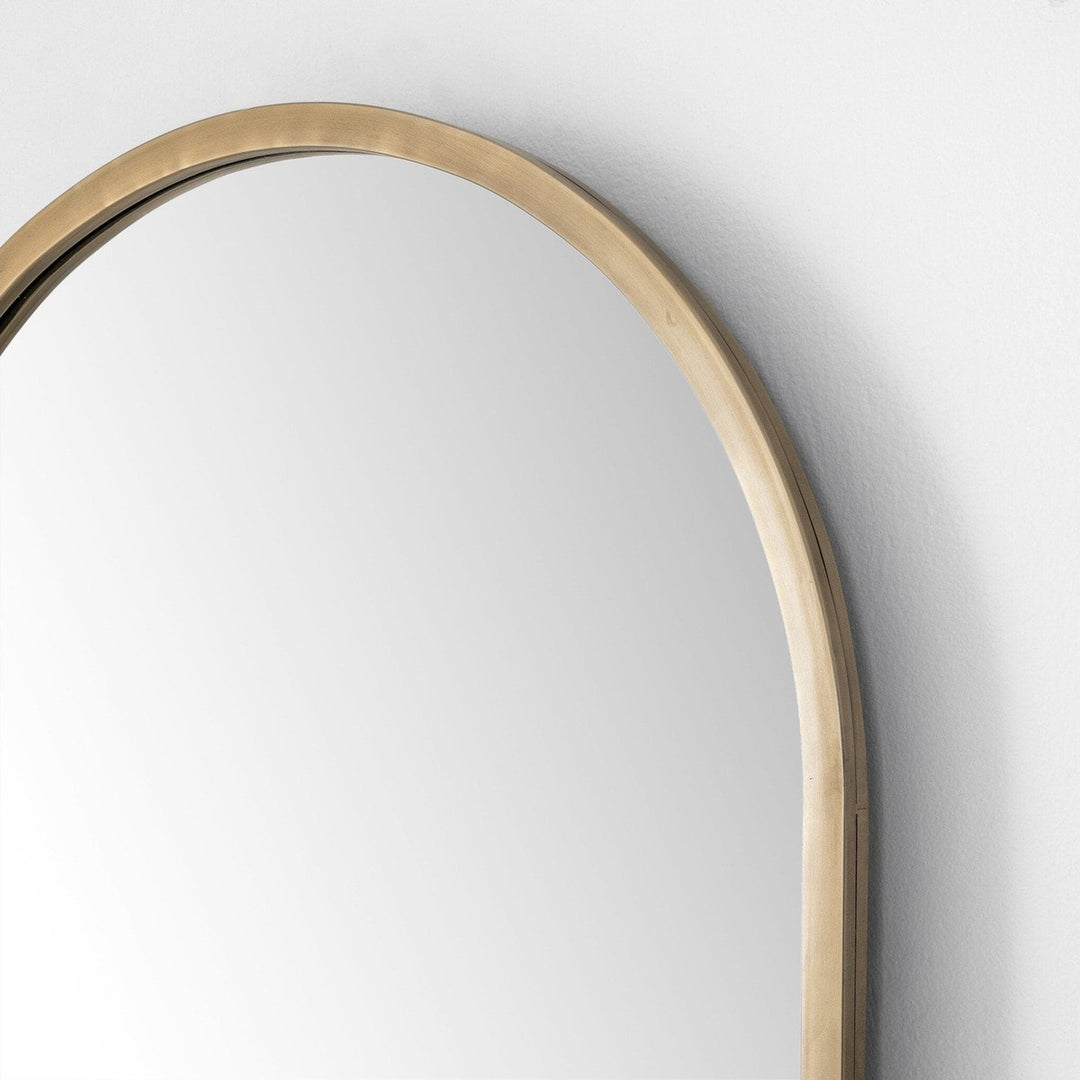 Westcott Floor Mirror - Ombre Brass