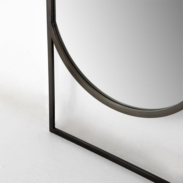 Westcott Floor Mirror - Ombre Brass