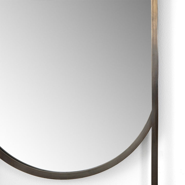 Westcott Floor Mirror - Ombre Brass