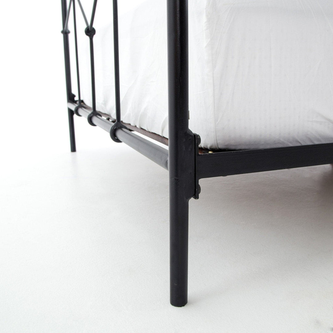 Alden Bed - Sandblasted Vintage Black - Queen