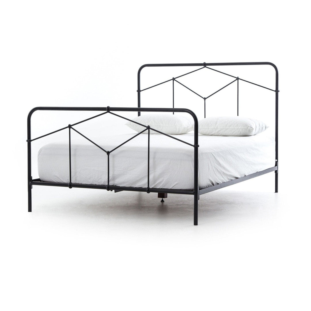 Alden Bed - Sandblasted Vintage Black - Queen