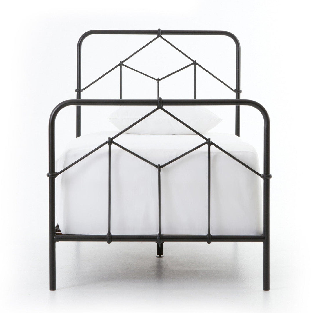 Alden Bed - Sandblasted Vintage Black - Twin