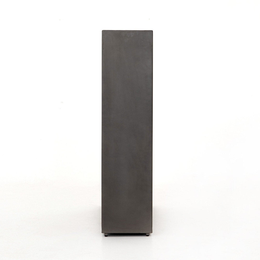 Soren Firewood Storage - Coated Gunmetal