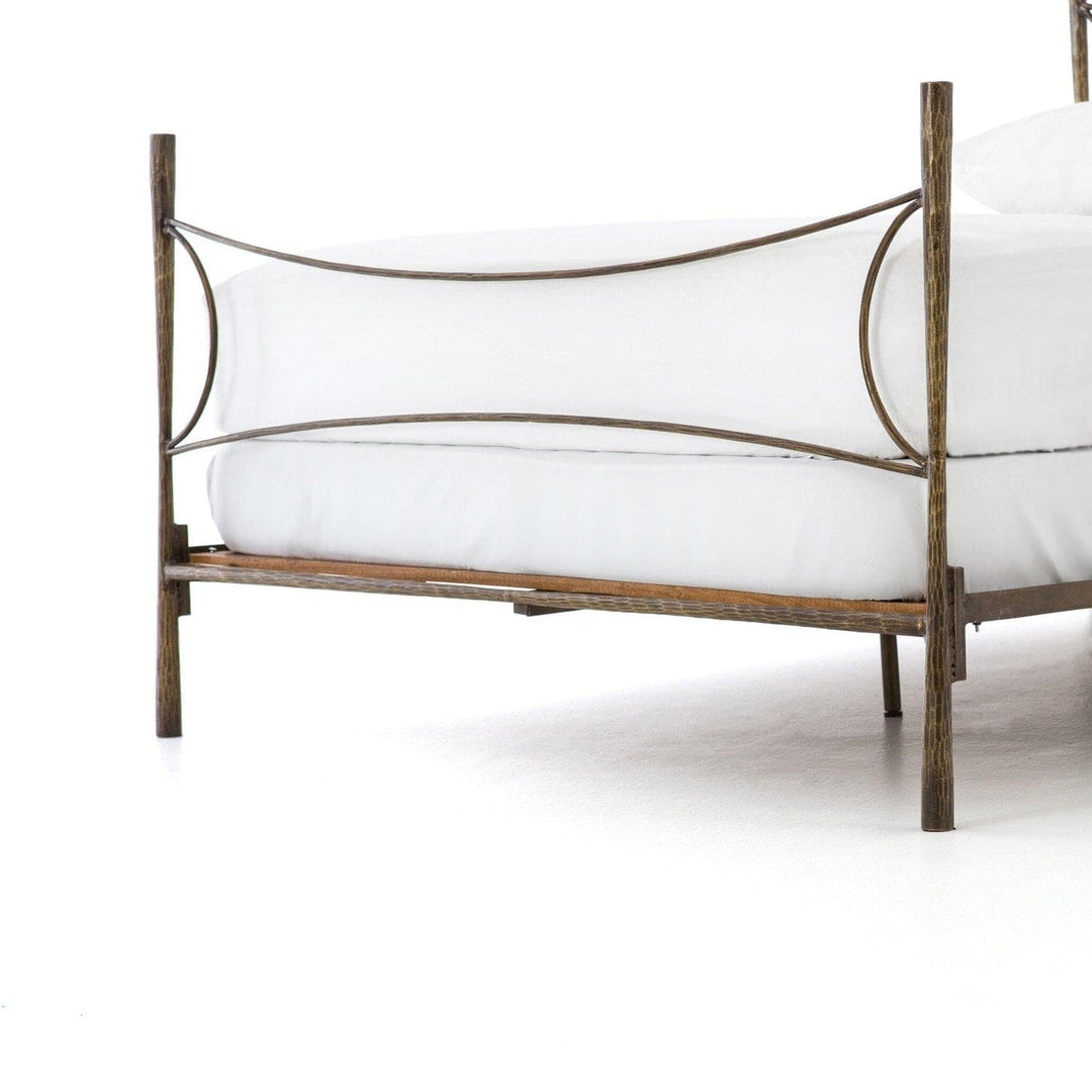 Alderwood Bed - Antique Brass - King