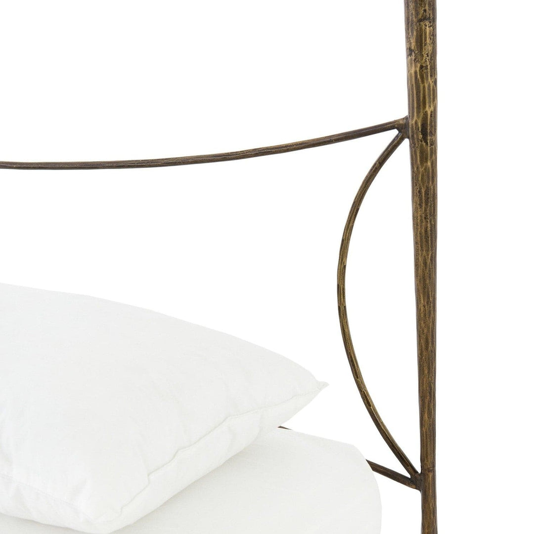 Alderwood Bed - Antique Brass - King