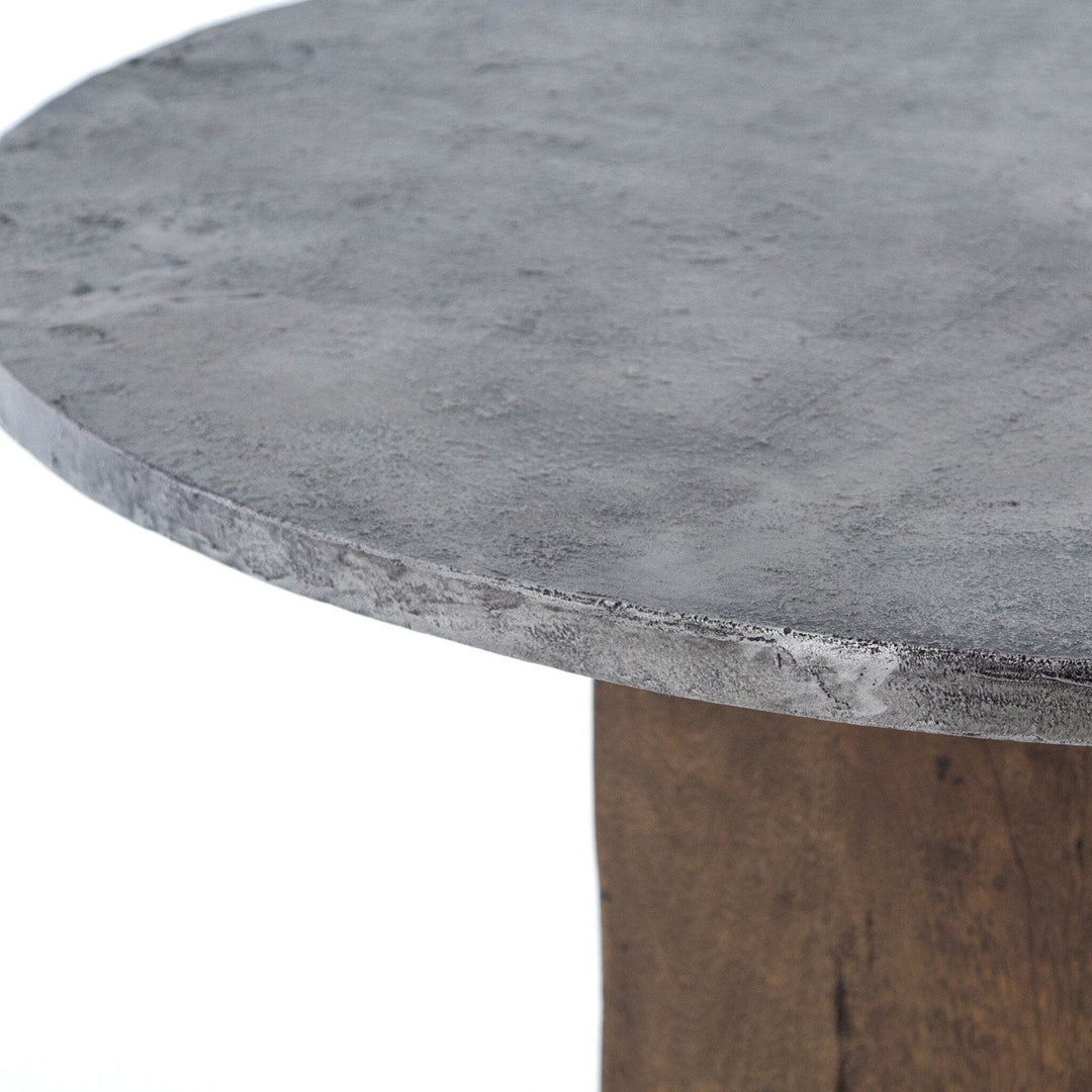 Faraday Bistro Table - Light Gunmetal