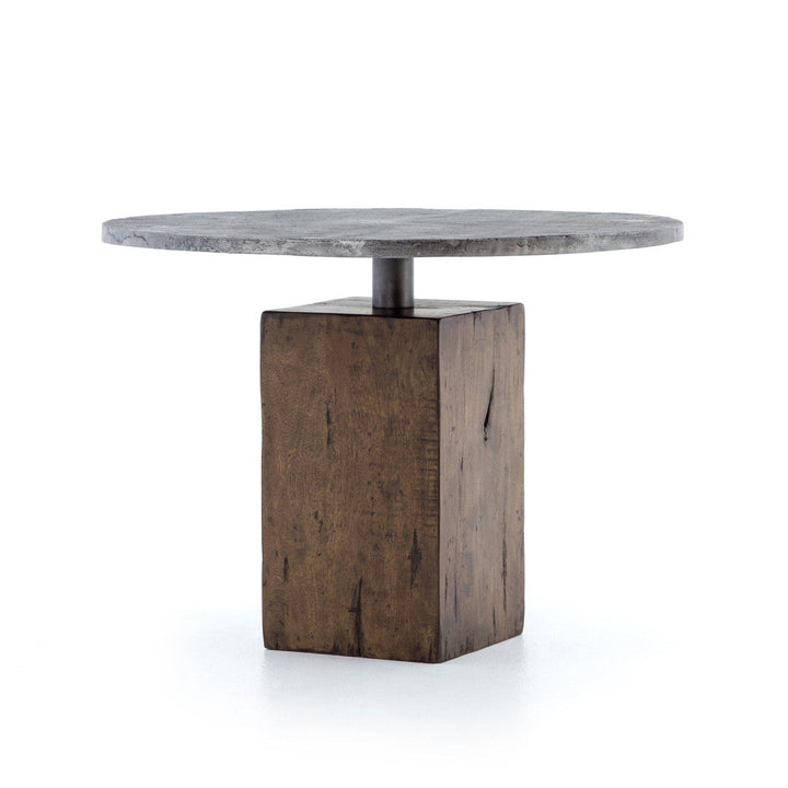 Faraday Bistro Table - Light Gunmetal