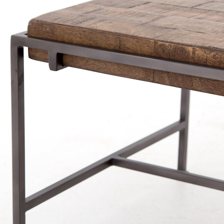 Arlo Coffee Table - Weathered Hickory