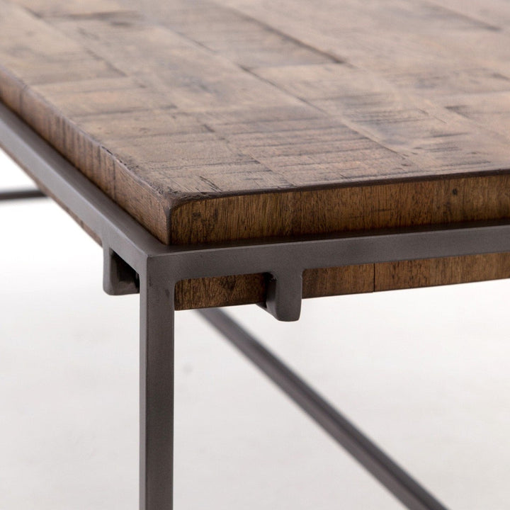 Arlo Coffee Table - Weathered Hickory