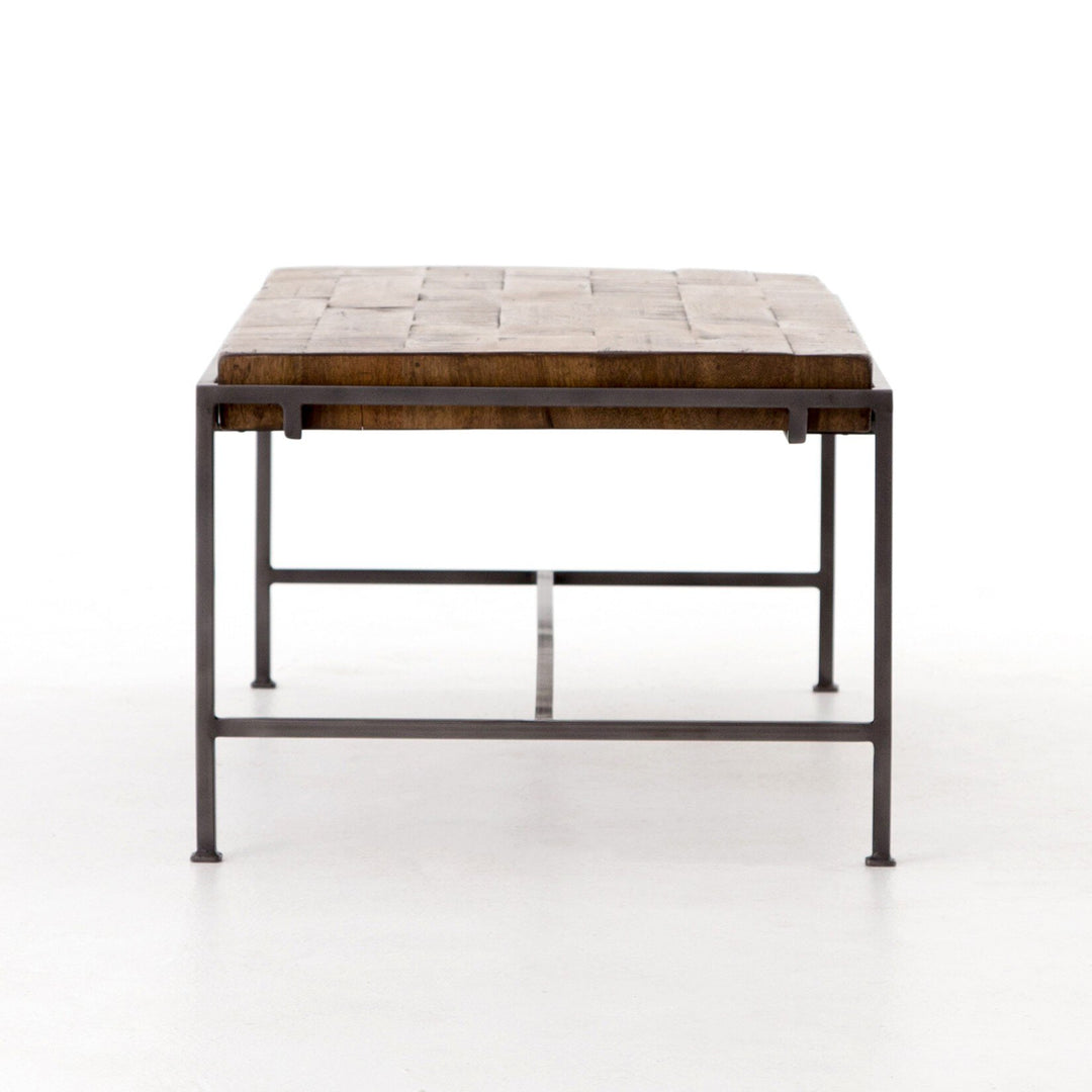 Arlo Coffee Table - Weathered Hickory