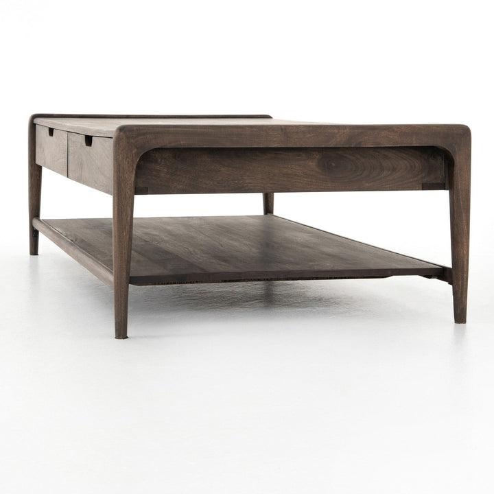 Mallory Coffee Table - Aged Brown