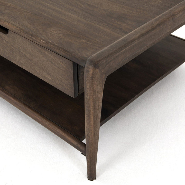 Mallory Coffee Table - Aged Brown