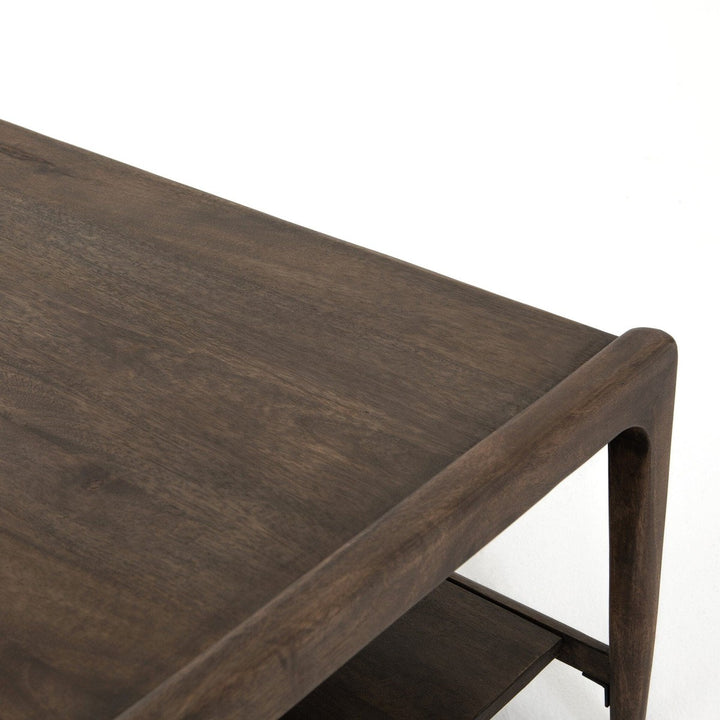 Mallory Coffee Table - Aged Brown