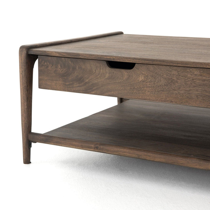 Mallory Coffee Table - Aged Brown