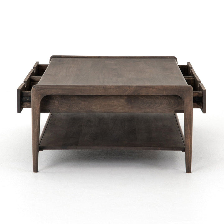 Mallory Coffee Table - Aged Brown