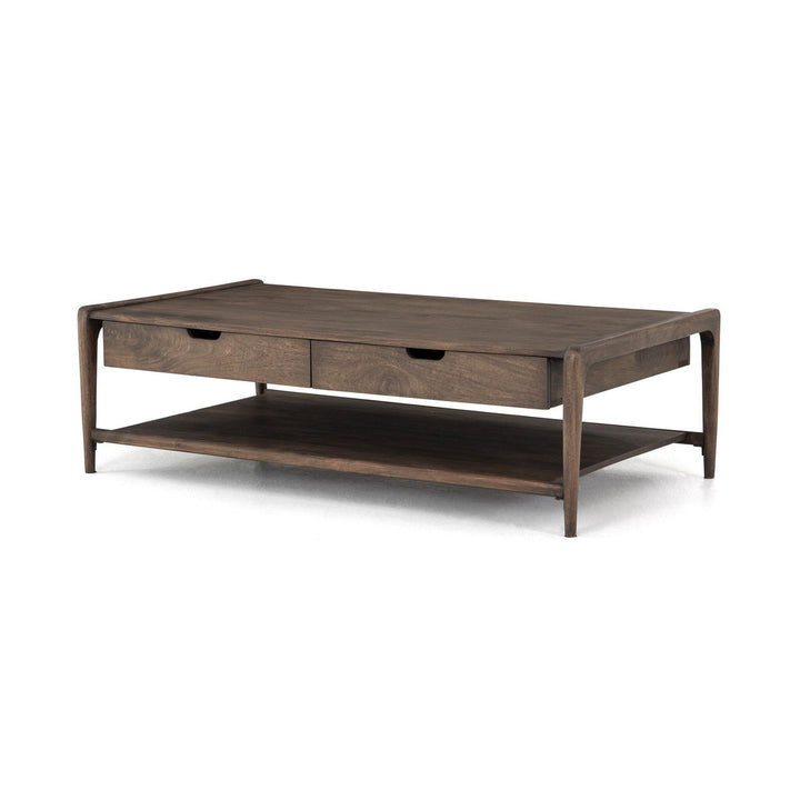 Mallory Coffee Table - Aged Brown