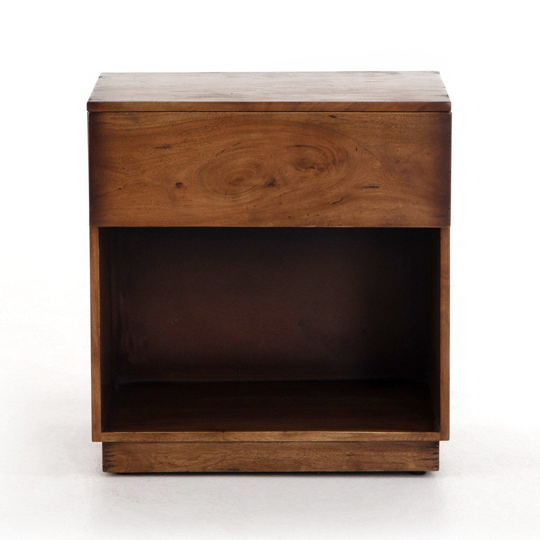 Harrington Nightstand - Burnt Fruitwood