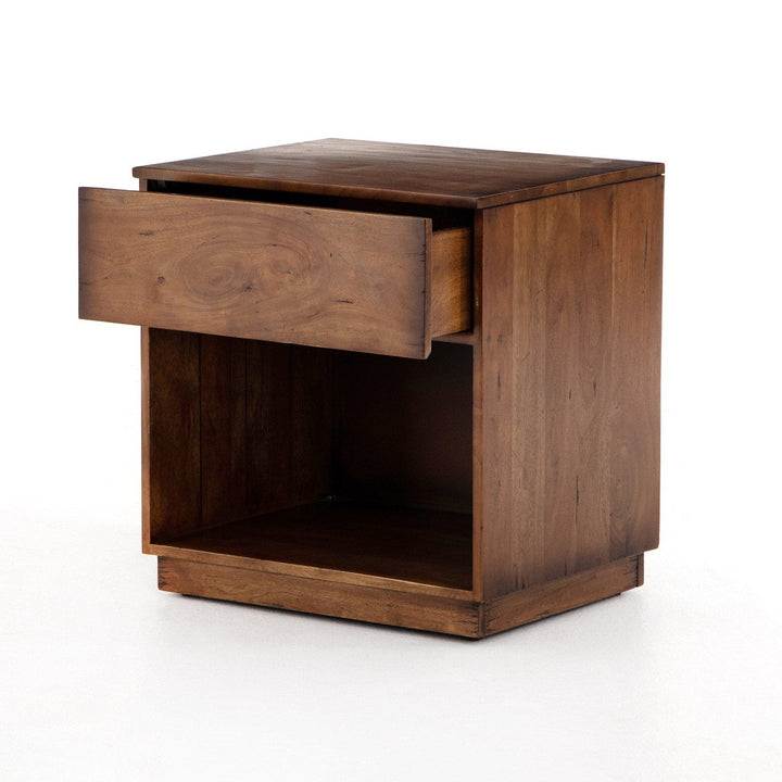 Harrington Nightstand - Burnt Fruitwood