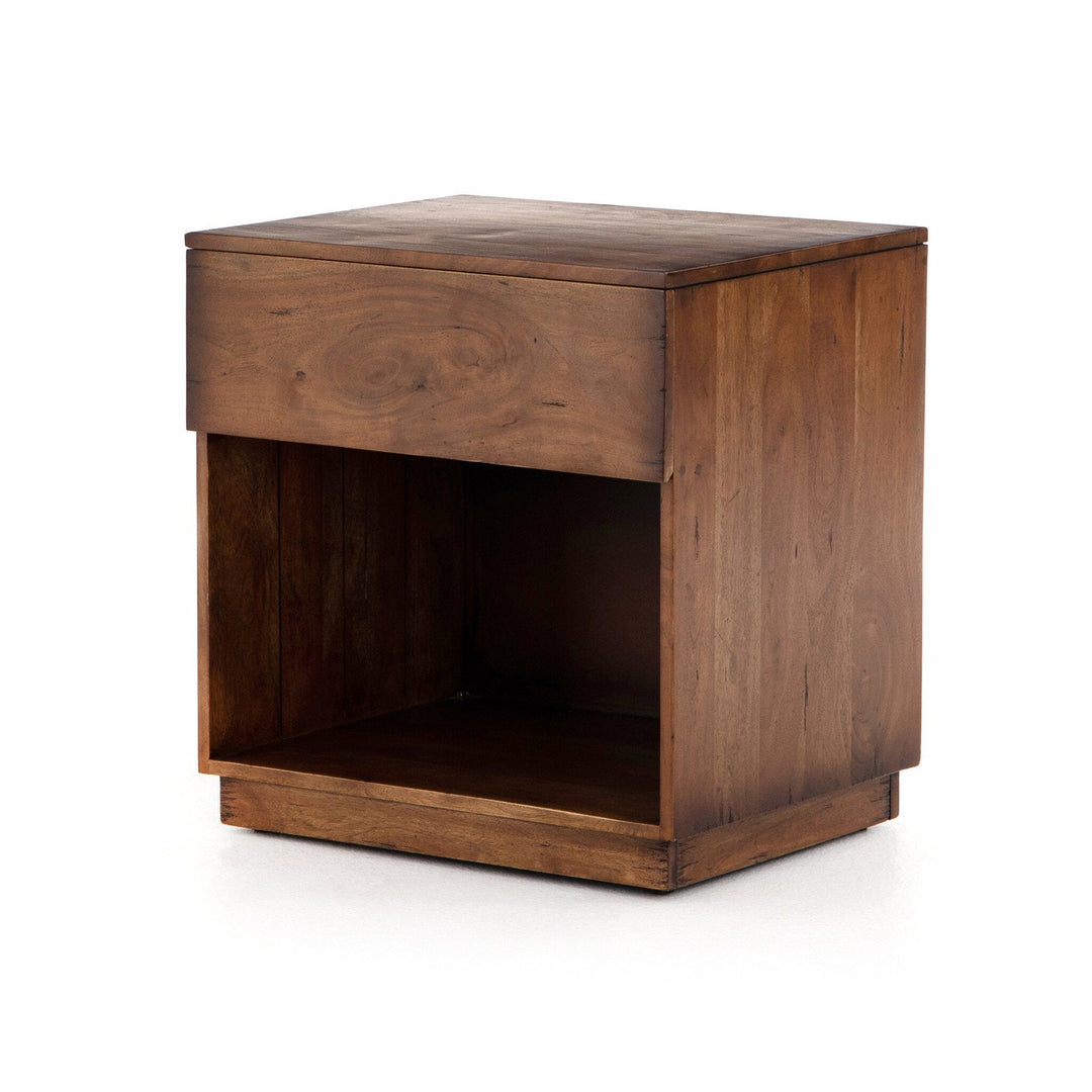 Harrington Nightstand - Burnt Fruitwood